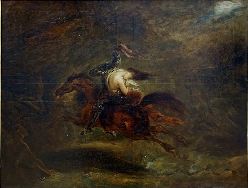 De døde går fort (etter en ballade av Bürger) - Ary Scheffer
