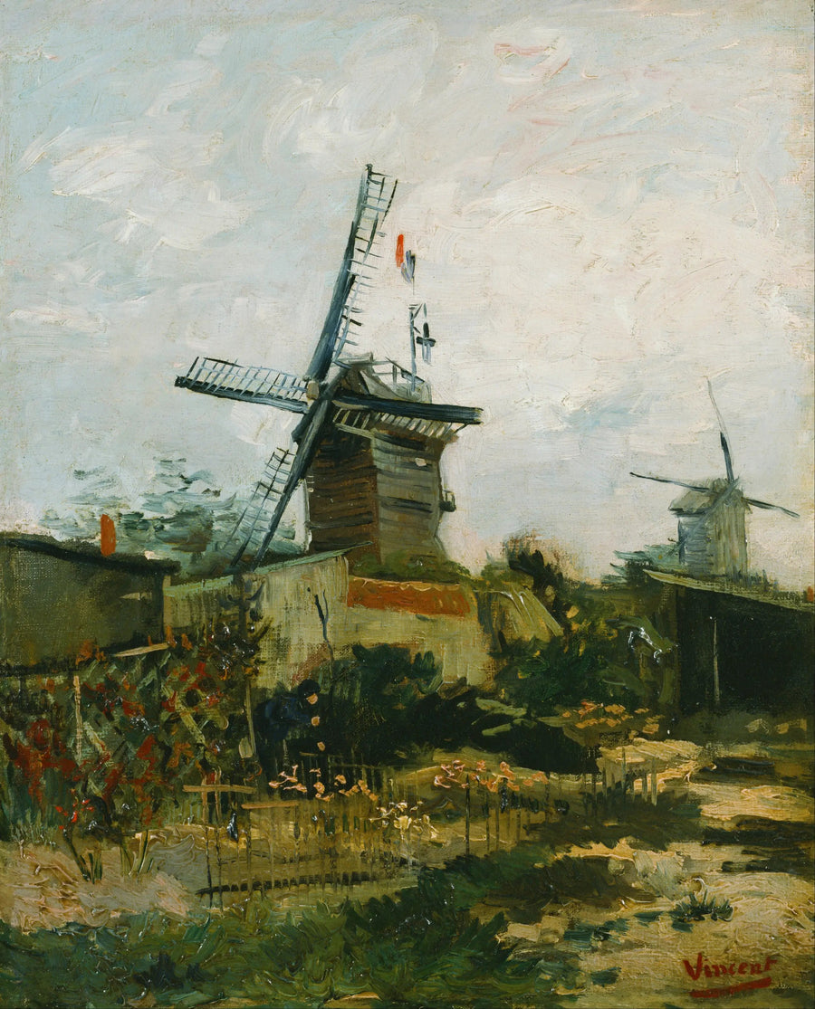 Møllene i Montmartre - Vincent van Gogh