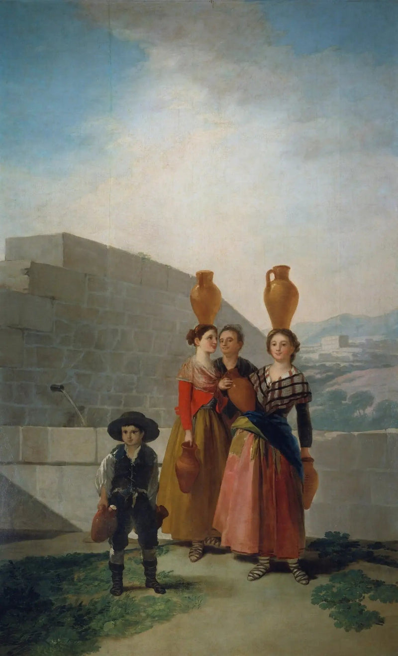 Mozas fra chantaro - Francisco de Goya