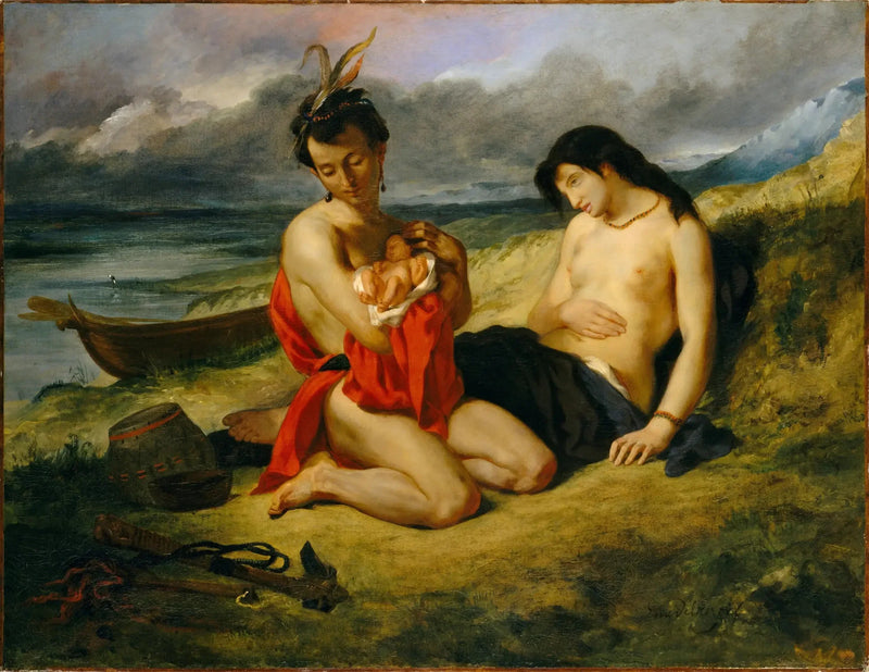 Natchez - Eugène Delacroix