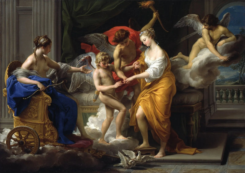 Psychés og Kupidons bryllup - Pompeo Batoni