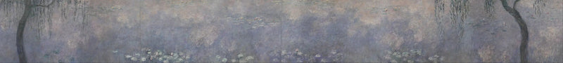Nymfeene: De to pilene - Claude Monet