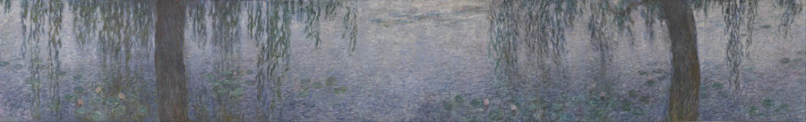 Nymfeene - Klar Morgen med Piler - Claude Monet