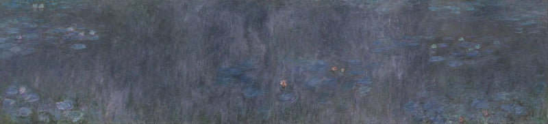 Nymfeene: Refleksjoner av trær - Claude Monet