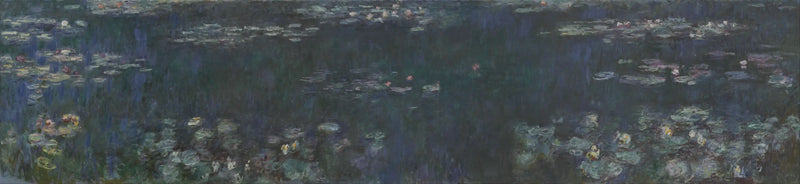 Nymfeene: Grønne refleksjoner - Claude Monet