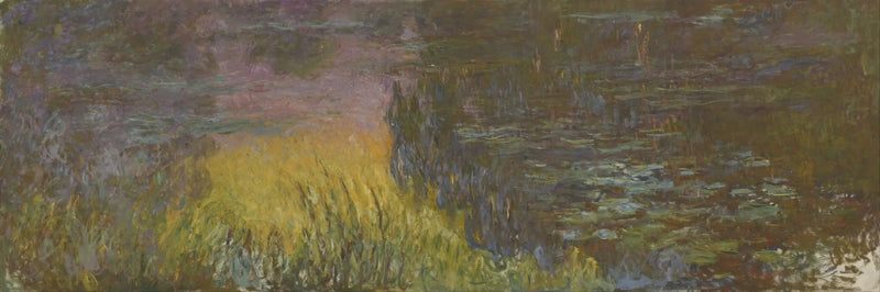 Nymfeene: Solnedgang - Claude Monet