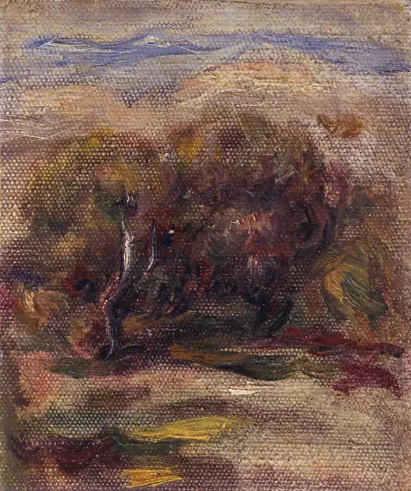 Olivene i Cagnes-sur-Mer - Pierre-Auguste Renoir