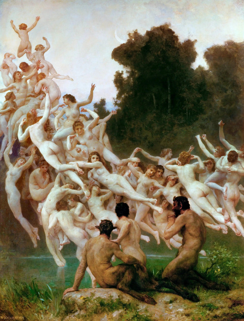 Oréaderne - Bouguereau