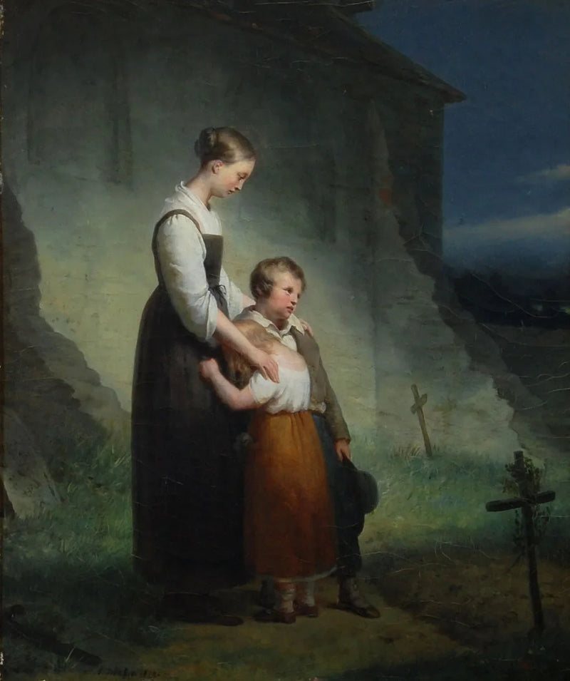 De foreldreløse - Ary Scheffer