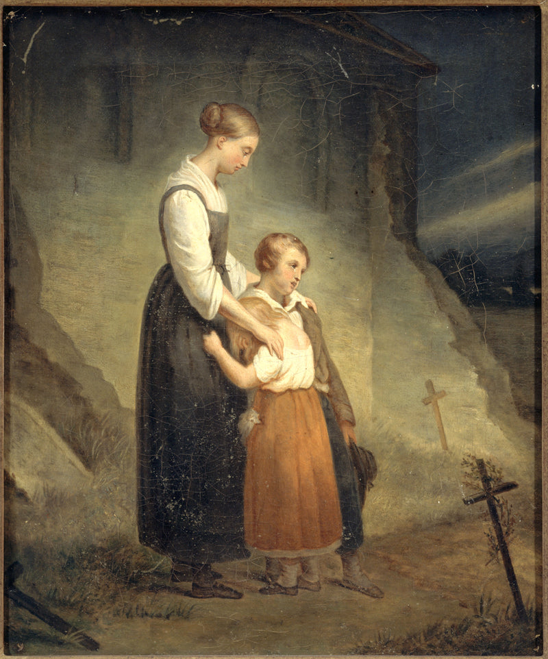 De foreldreløse - Ary Scheffer
