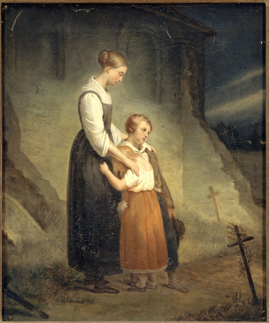De foreldreløse - Ary Scheffer