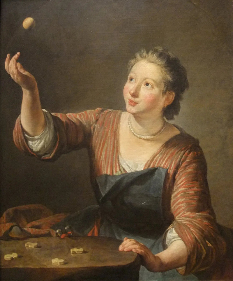 Osselets - Jean Siméon Chardin