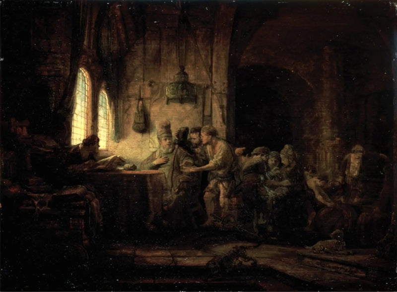 Arbeiderne fra den ellevte time - Rembrandt