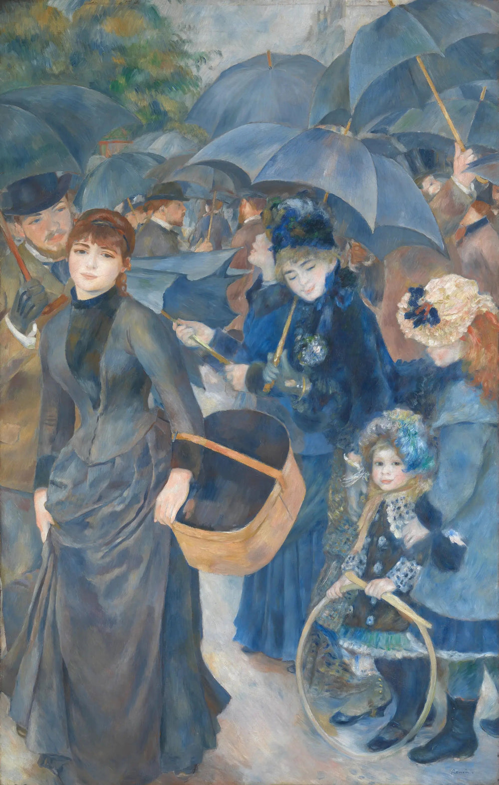 Les Parapluies - Pierre-Auguste Renoir image 1 reproduction d’œuvre d’art à l’huile