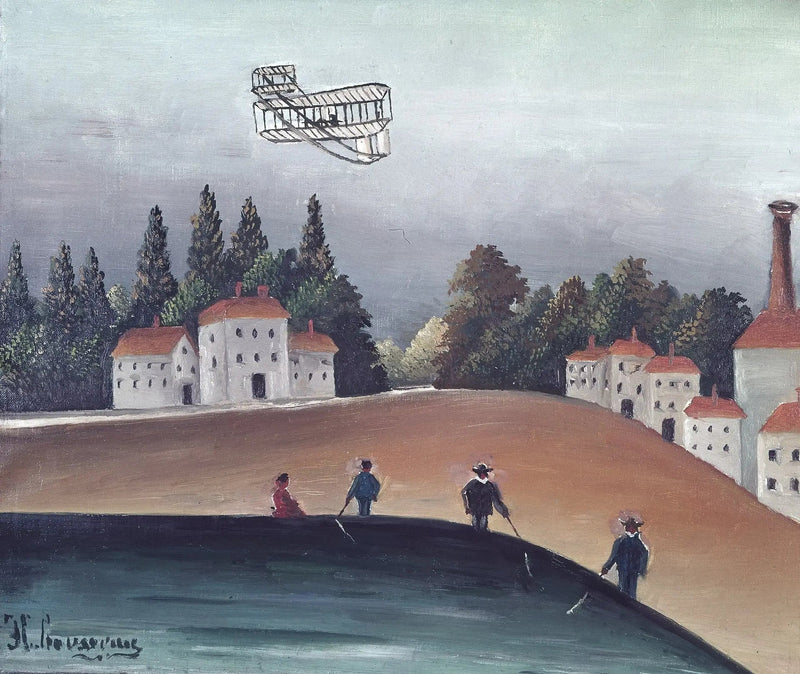 Fiskerne med snøre - Henri Rousseau
