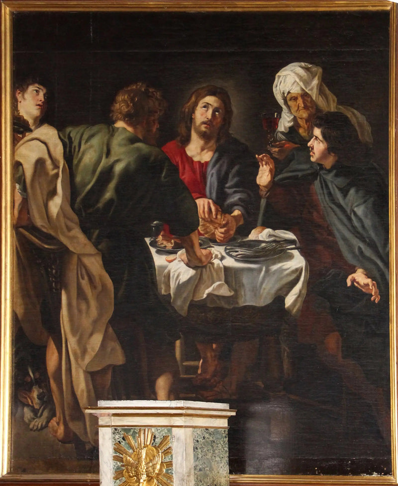 Emmaus-vandrere - Peter Paul Rubens