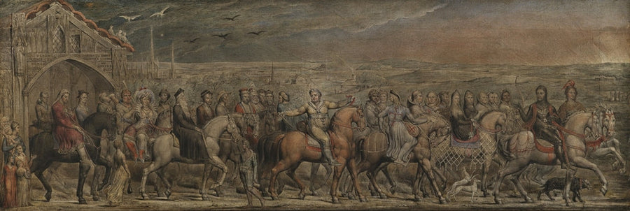 Pilegrimer til Canterbury - William Blake