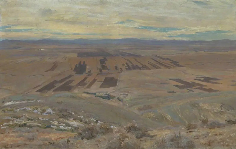 Esdraelon-slettene - John Singer Sargent