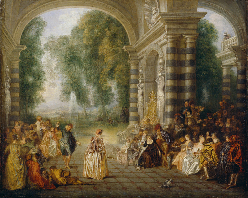 Festens gleder - Antoine Watteau