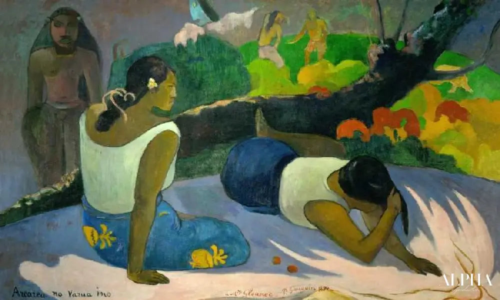 Les plaisirs du mauvais esprit - Paul Gauguin - Reproductions de tableaux et peintures haut de gamme