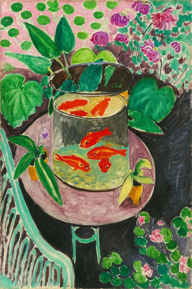De røde fiskene - Henri Matisse