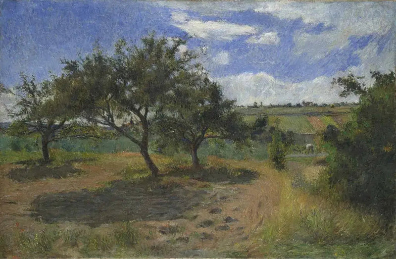 Epletrærne i Hermitage - Paul Gauguin