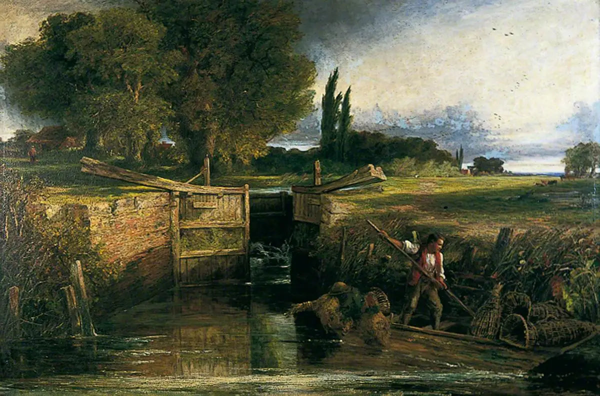 Les portes de l’écluse - John Constable - Alpha Reproduction