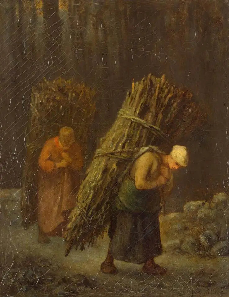 Vedbærere - Jean-François Millet