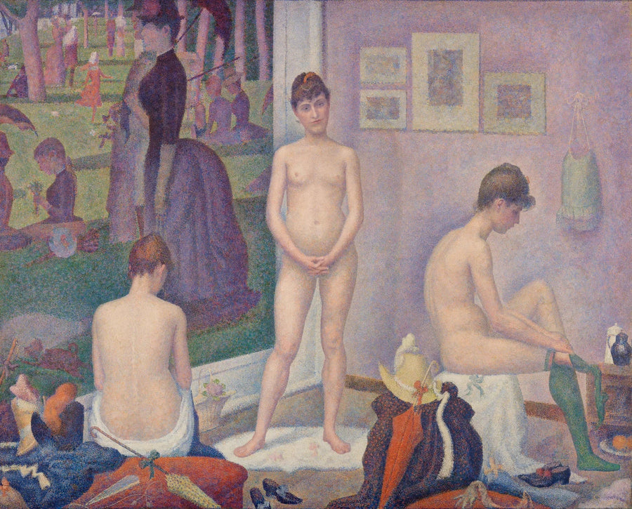 De som poserer - Georges Seurat