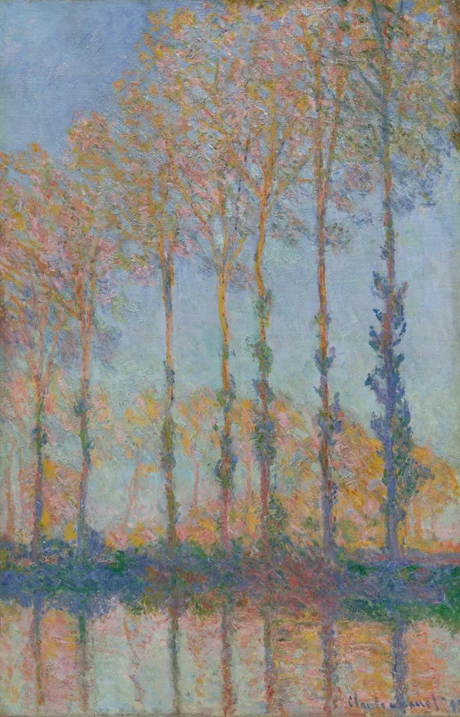 Blekkfiskene på bredden av Epte - Claude Monet