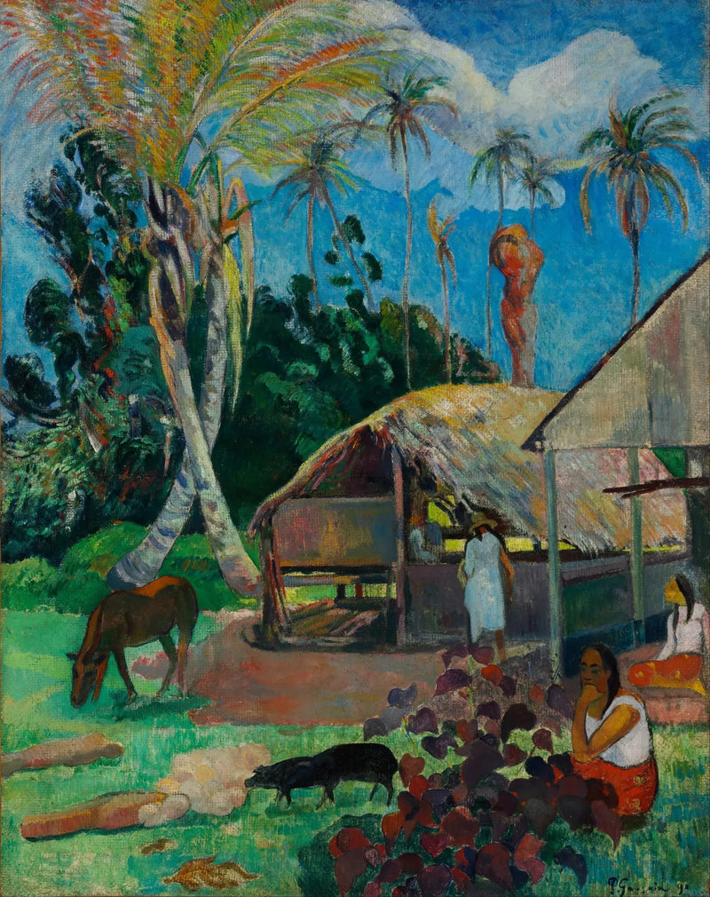 De svarte grisene - Paul Gauguin