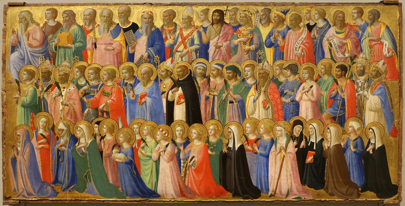 Kristi forløpere med helgener og martyrer - Fra Angelico

Source:
Les précurseurs du Christ avec les saints et les martyrs - Fra Angelico