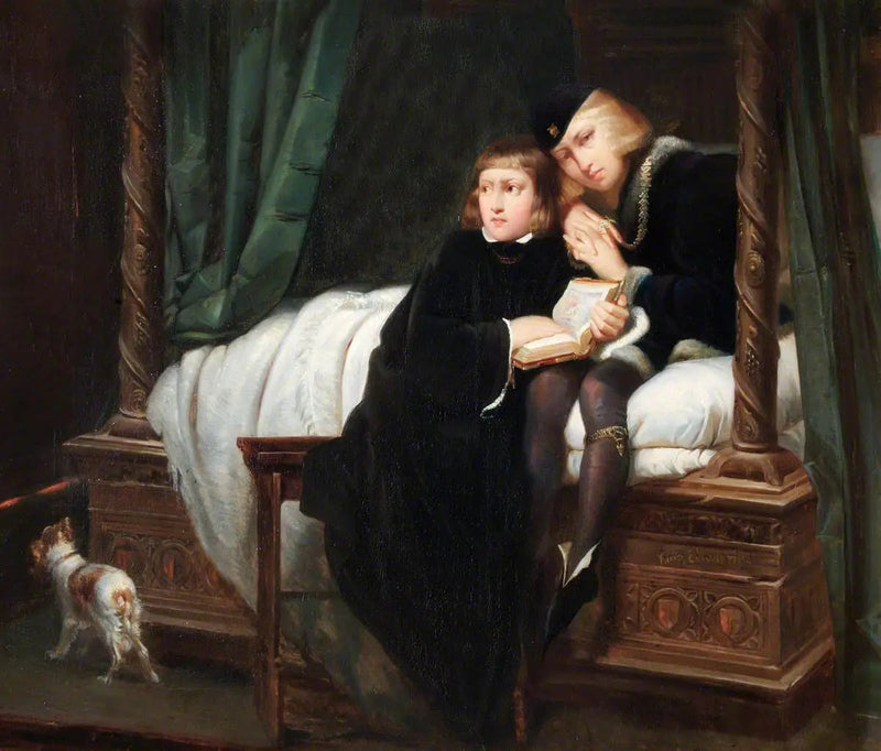 Prinsene av Tårnet (Edvard V og hertugen av York) - Paul Delaroche

Source:
Les Princes de la Tour (Édouard V et le duc d'York) - Paul Delaroche