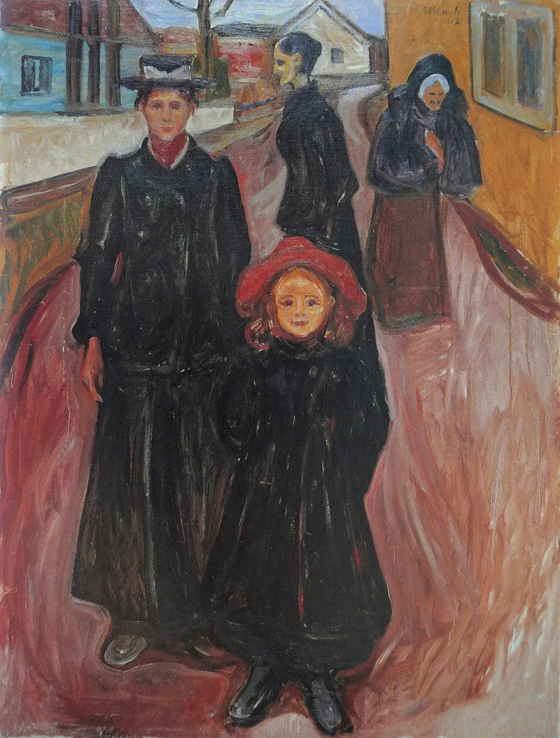 De fire aldre i livet - Edvard Munch