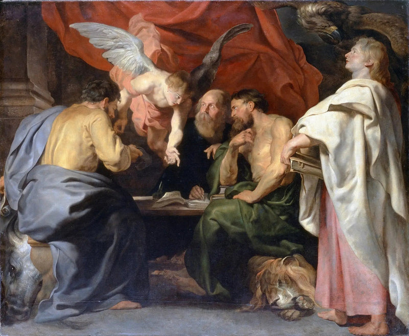 De fire evangelistene - Peter Paul Rubens