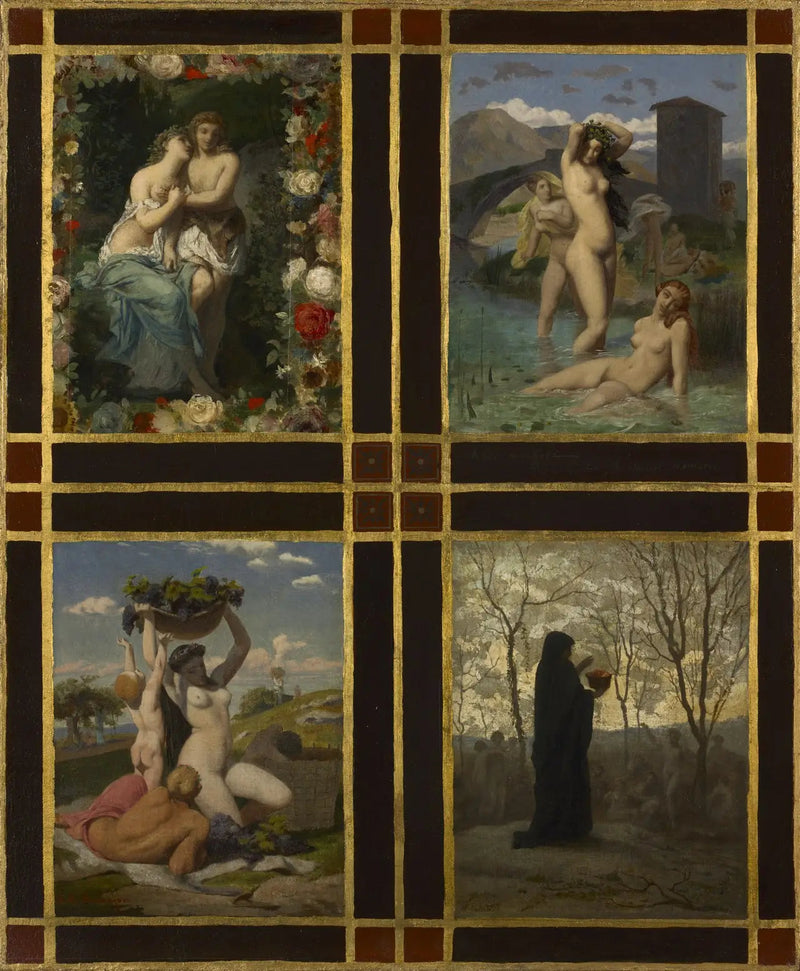 De Fire Årstider - Jean-Léon Gérôme
