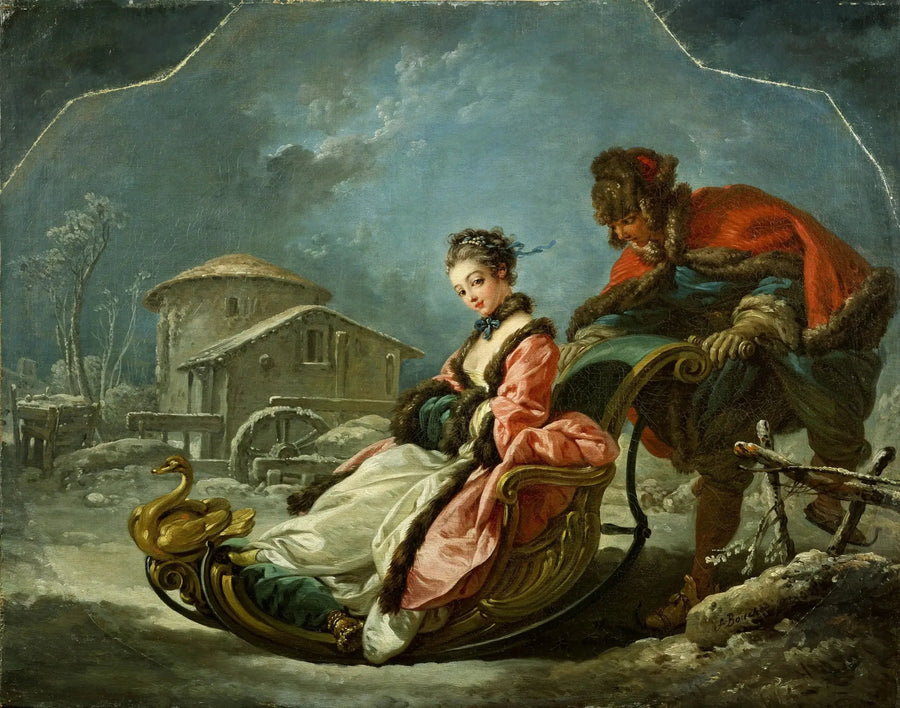 De fire årstidene: vinteren - François Boucher