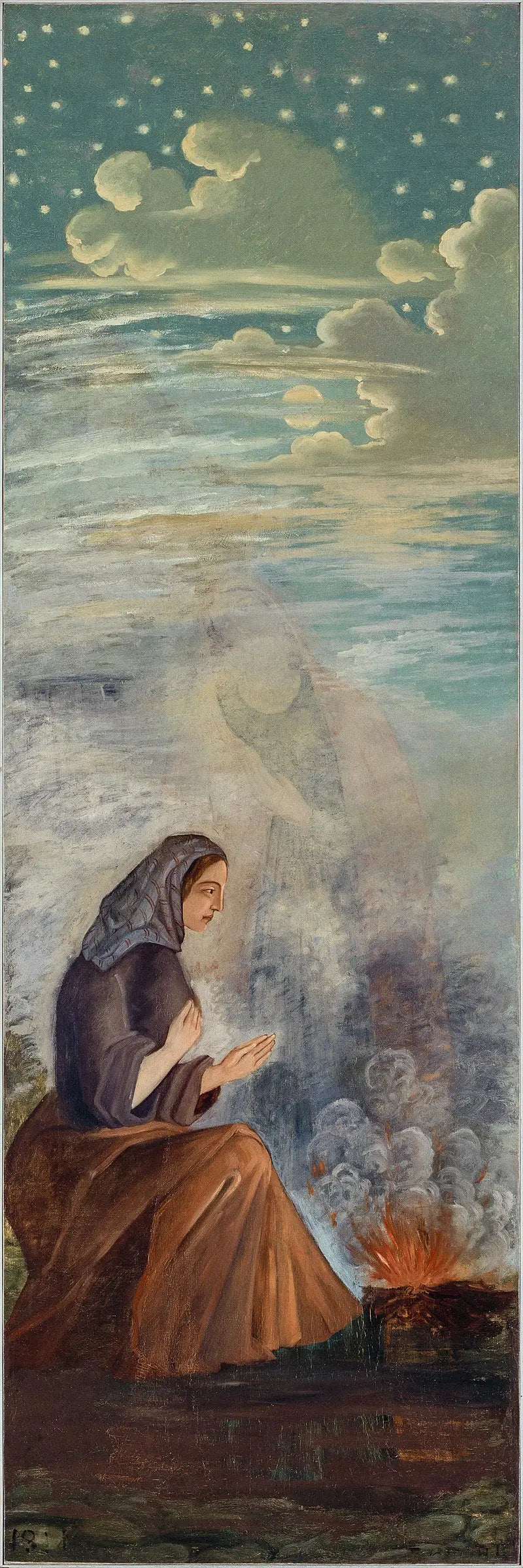 Les Quatre Saisons: L'Hiver - Paul Cézanne image 1 copie de tableau peinte à la main