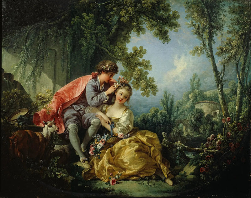 De fire årstidene : Vår - François Boucher