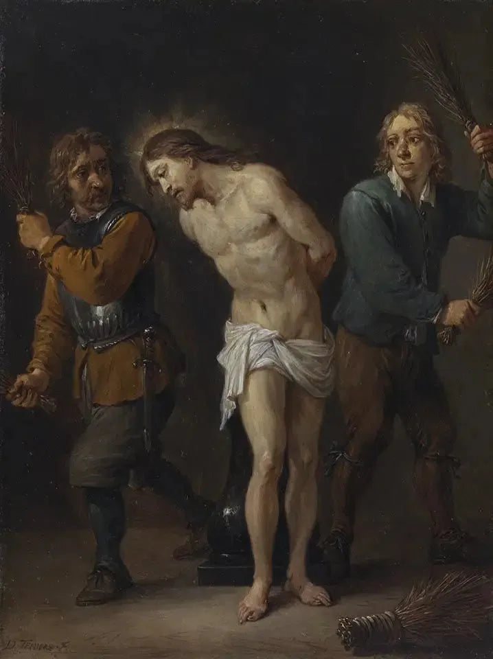 De femten hemmelighetene for rosenkransen: Kristi pisking - David Teniers den Yngre

Source:
Les quinze secrets du rosaire : la flagellation du Christ - David Teniers le Jeune