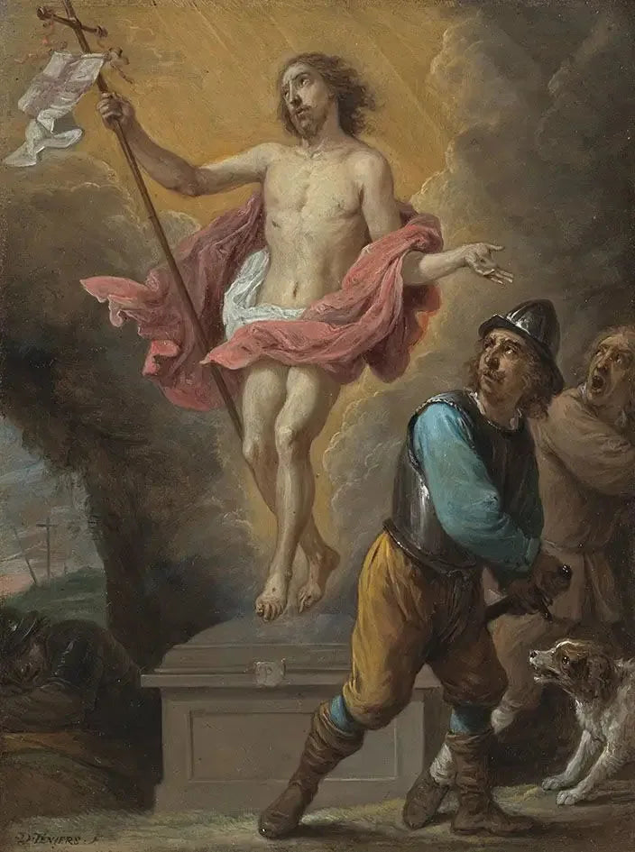 De femten hemmelighetene for rosenkransen: Kristi oppstandelse - David Teniers den Yngre

Source:
Les quinze secrets du rosaire : la résurrection du Christ - David Teniers le Jeune