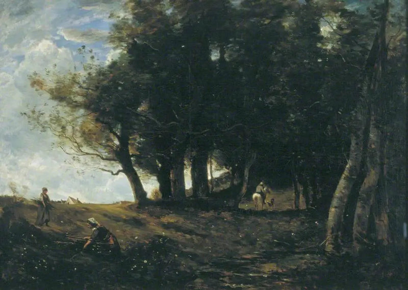 Vedbryterne - Jean-Baptiste Camille Corot