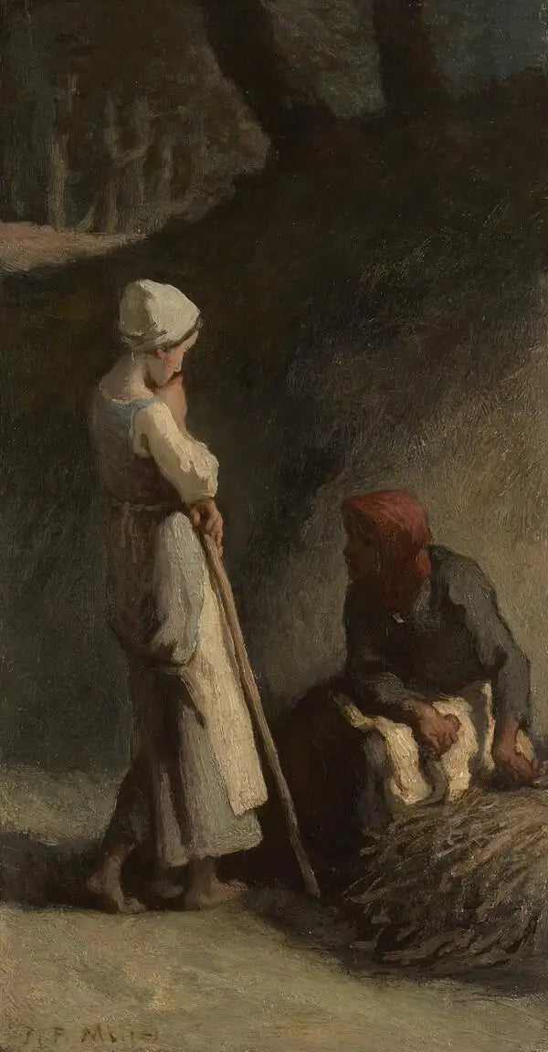 Pedersamlerne - Jean-François Millet
