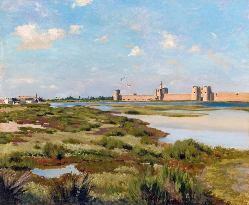 Aigues-Mortes-murene - Frédéric Bazille