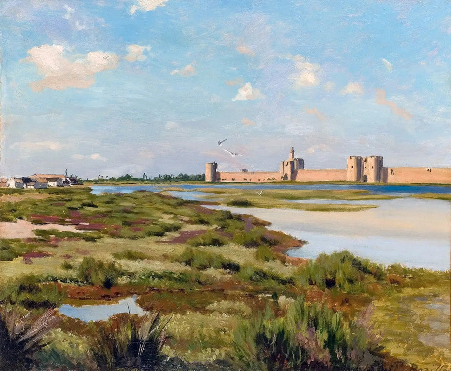 Aigues-Mortes-murene - Frédéric Bazille
