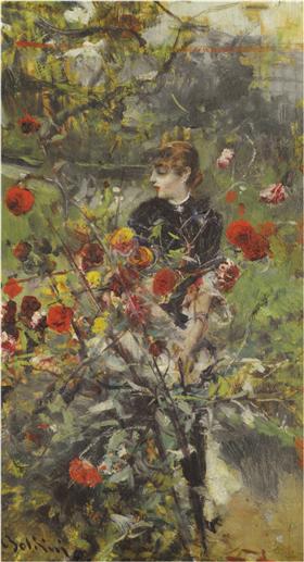 Sommerrosene - Giovanni Boldini