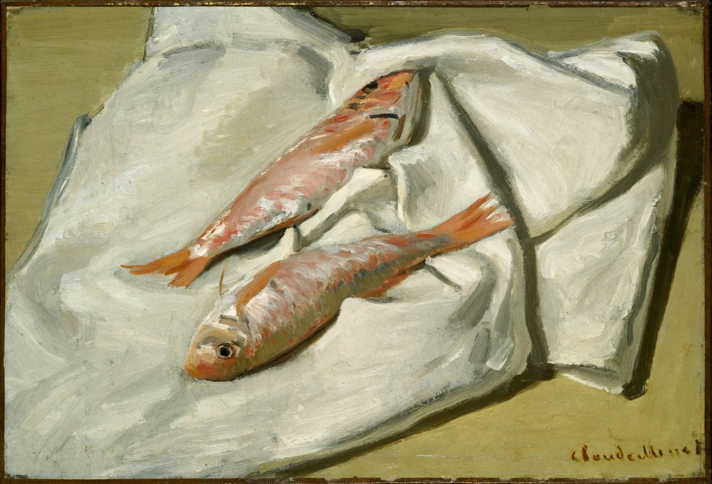 Les rouges - Claude Monet image 1 tableau peint à l’huile sur toile