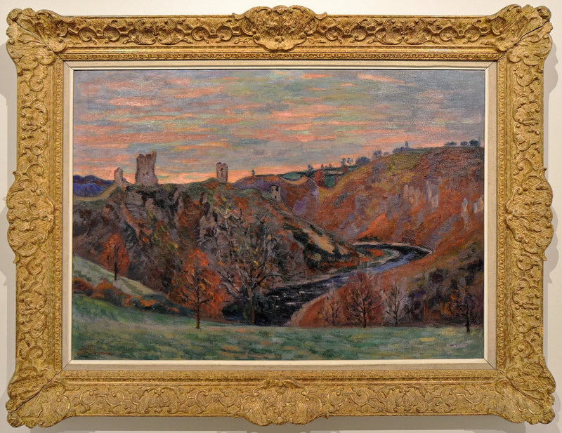 Ruins av Crozant-slottet - Armand Guillaumin