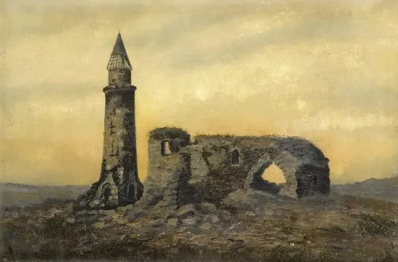 Ruiner av Khan-tomben og den lille minareten i Bulgaria - Ivan Chichkine

Source:
Les ruines du tombeau du Khan et du petit minaret en Bulgarie - Ivan Chichkine