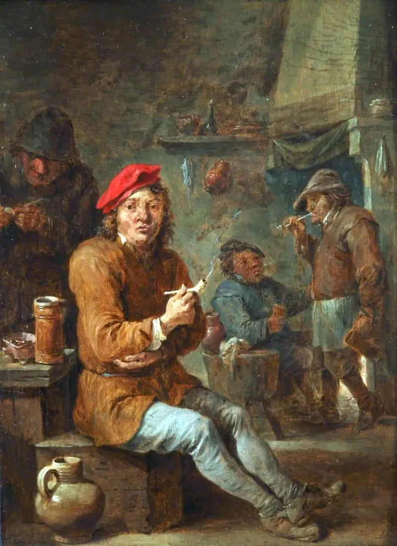 De grove røyker - David Teniers den Yngre

Source:
Les rustres fument - David Teniers le Jeune